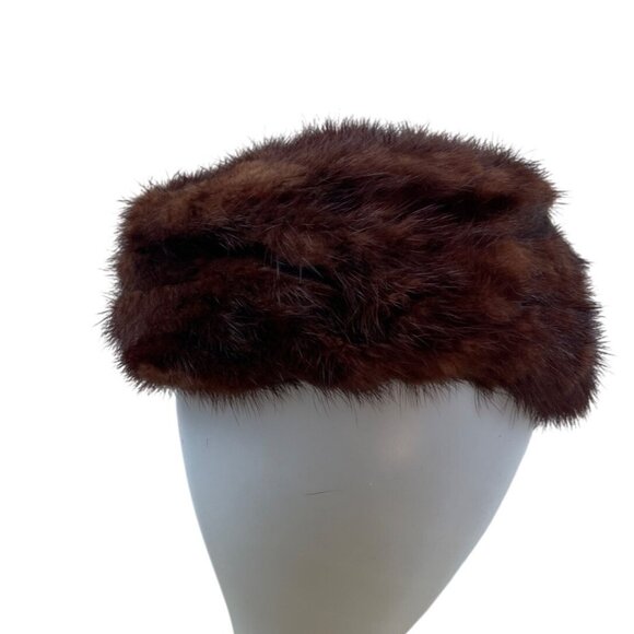 Vintage Sheppard Mink Fur Hat Made Expressly For Richs Atlanta - Picture 3 of 6